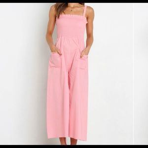 Petal & Pup WAVES JUMPSUIT - PINK